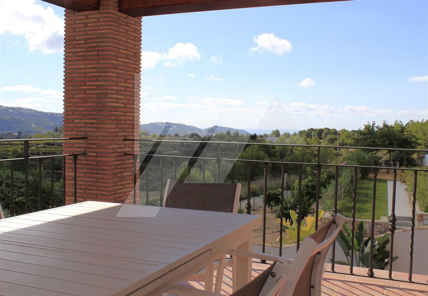 Chalet con vistas al mar en los Molinos, Benitachell, Costa Blanca.