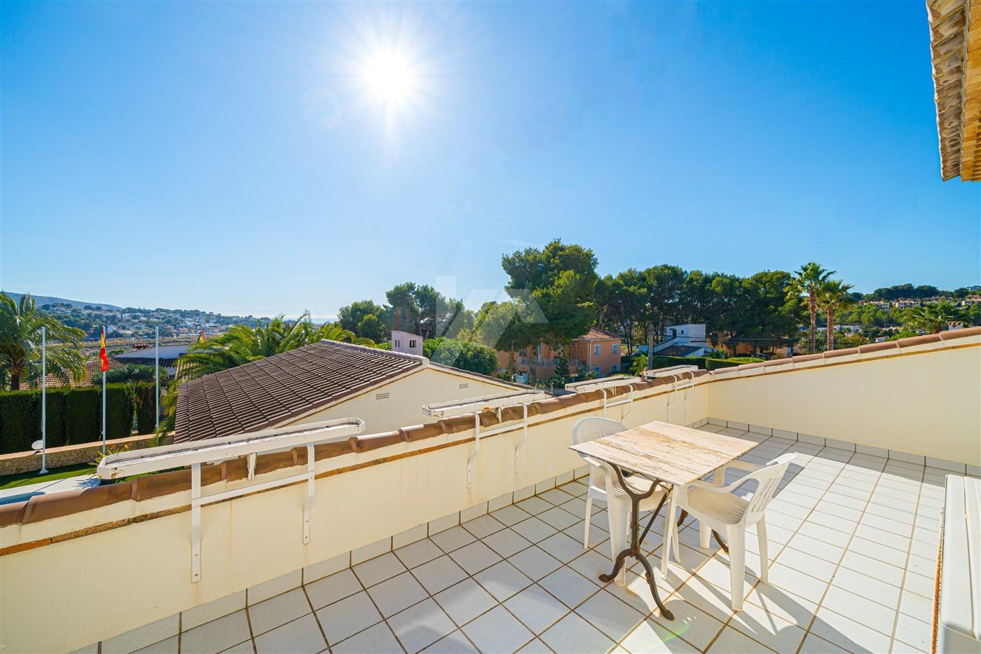 Exclusiva villa mediterránea en venta en Moraira, Costa Blanca.