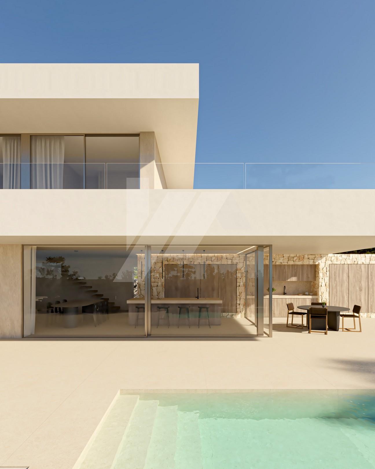 Nueva propiedad en venta en Moraira, Costa Blanca.