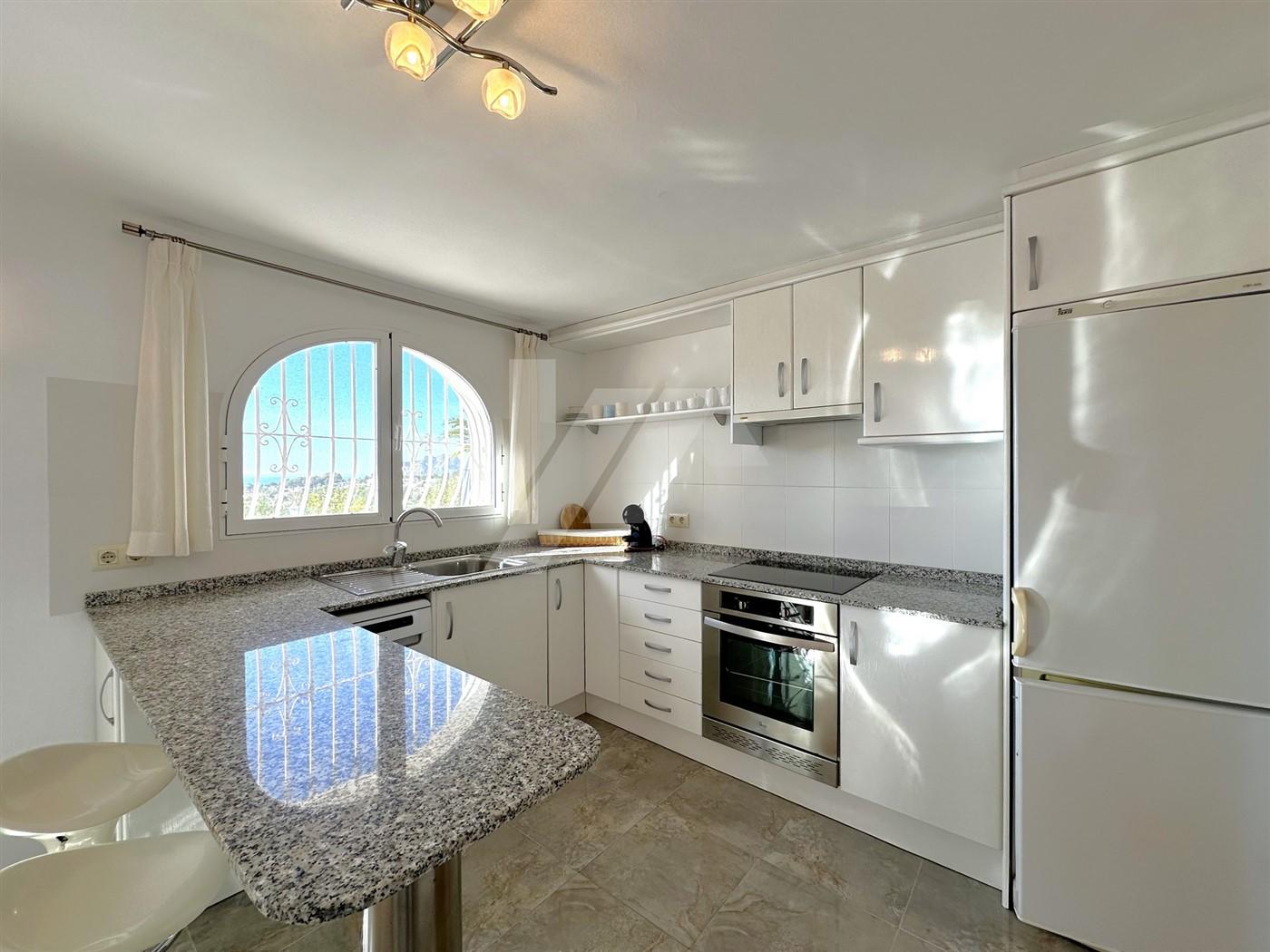 Chalet con vistas al mar en Benissa, Costa Blanca.