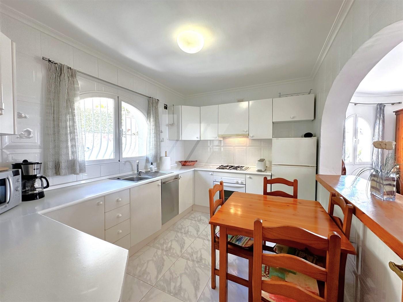 Chalet con vistas al mar en Benissa, Costa Blanca.