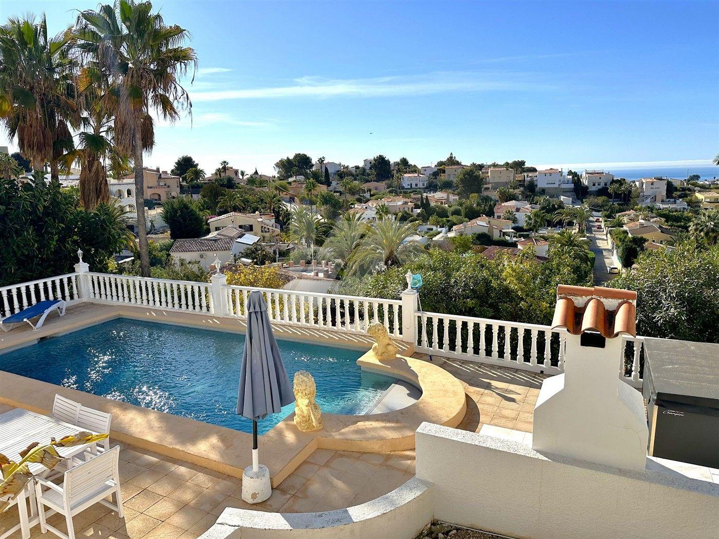 Chalet con vistas al mar en Benissa, Costa Blanca.