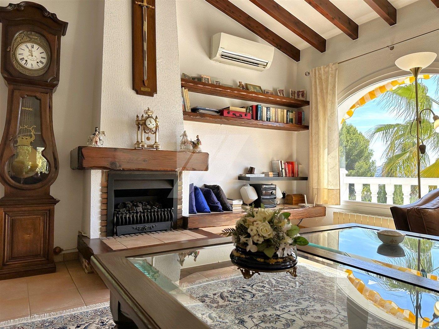 Villa con estilo Mediterráneo en venta en Moraira, Costa Blanca.