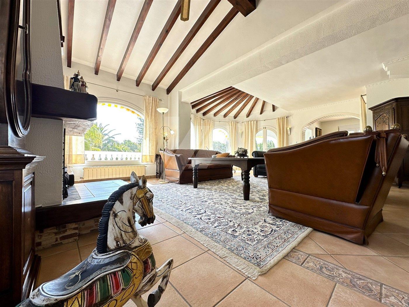 Villa con estilo Mediterráneo en venta en Moraira, Costa Blanca.